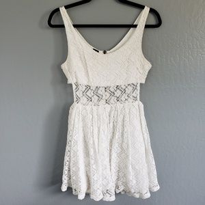 Empyre • White Lace Mini Dress